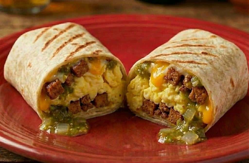 #2 Chorizo 10" Breakfast Burrito