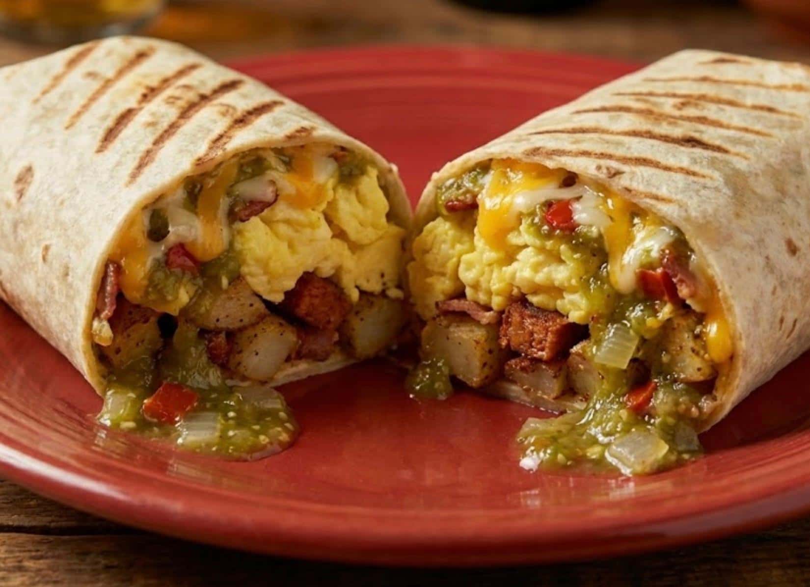 #7 Chorizo 12" Breakfast Burrito