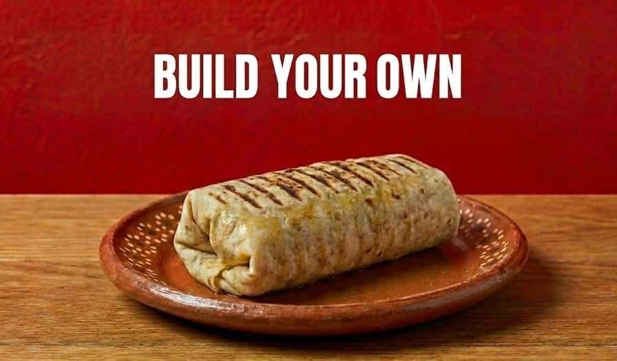 Build your own - 10" Burrito!